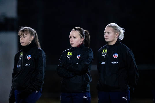 Helsingborgs Rebecka Winrot, Rosanna Johansson och Maya