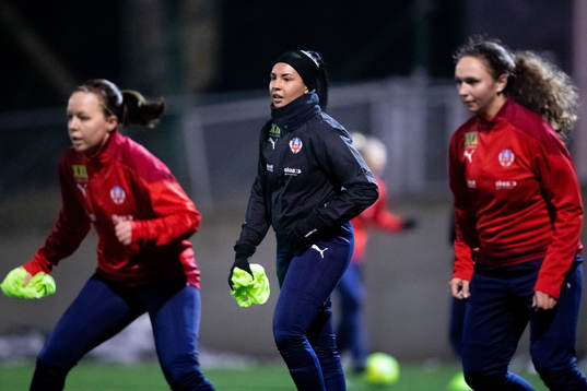 Helsingborgs Rosanna Johansson, Ebba Manglind och Astrid