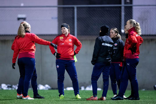 Helsingborgs spelande assisterande tränare Mia Westerblad