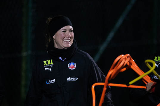 Helsingborgs spelande assisterande tränare Mia Westerblad