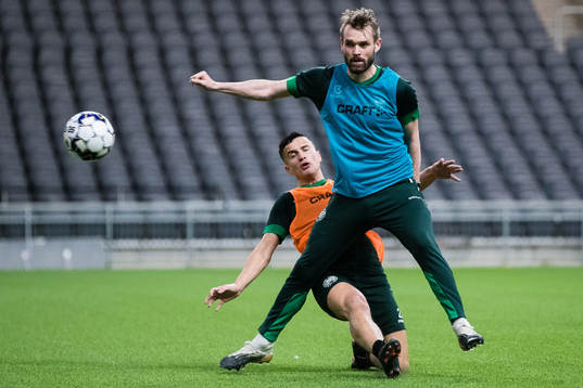 Astrit Selmani och Mads Fenger Nielsen