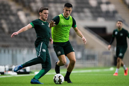 Jeppe Andersen och Astrit Selmani
