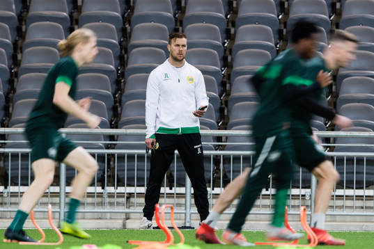 Hammarbys fystränare Jimmy Lidberg