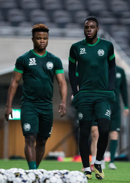 Akinkunmi Amoo och Loue Junior Bayere