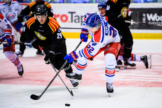 Brynäs Oscar Birgersson och Oskarshamns John Dahlström