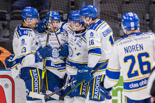 Leksands Jesper Kandergård jublar