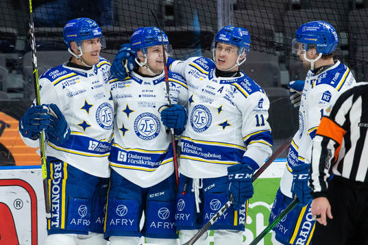 Leksands Jesper Kandergård jublar
