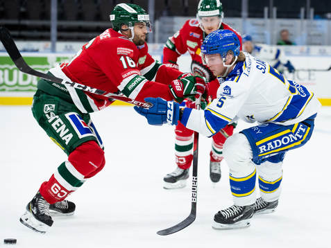 Frölundas Stefan Elliott och Leksands Calle Själin