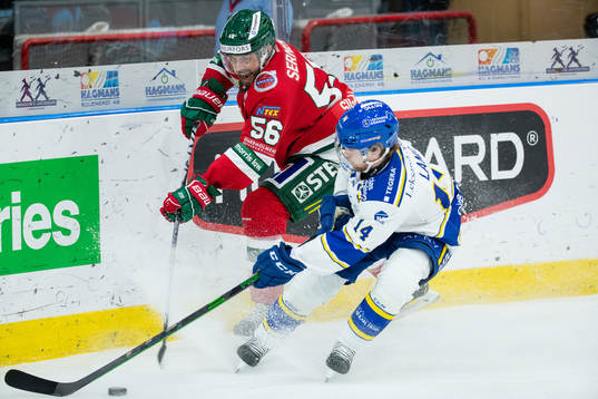 Frölundas Jonathan Sigalet och Leksands Oskar Lang