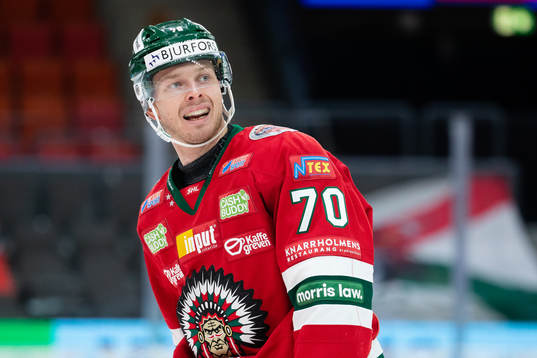 Frölundas Christoffer Ehn reagerar
