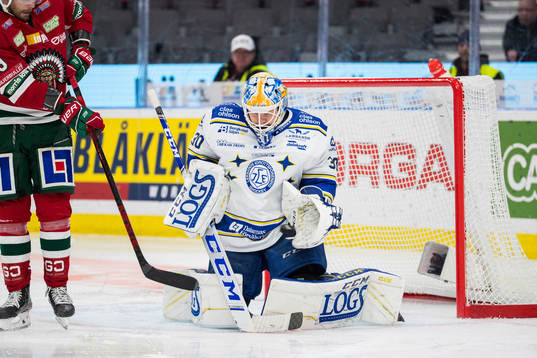 Leksands målvakt Janne Juvonen