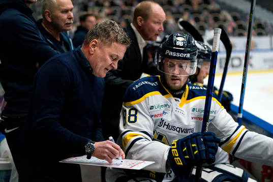 s tränare Stephan ”Lillis” Lundh  och Jesper Kokkonen