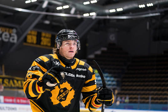 Skellefteås Rickard Hugg jublar