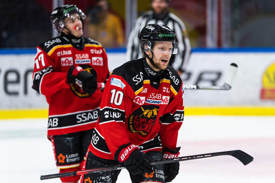 Luleås Einar Emanuelsson deppar