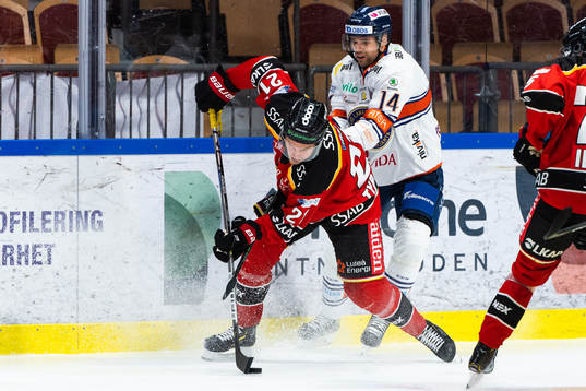 Luleås Juhani Tyrväinen och Växjös Emil Pettersson