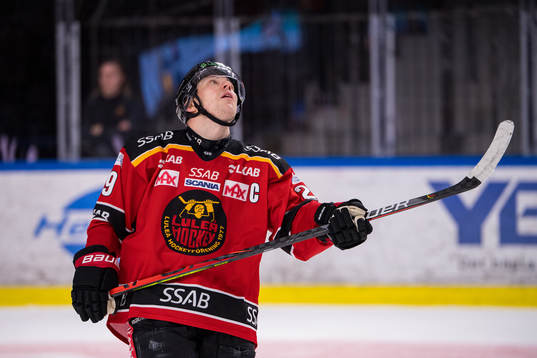 Luleås Erik Gustafsson deppar