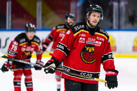 Luleås Victor Berglund deppar