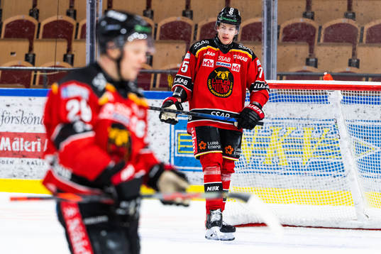 Luleås Arttu Ilomäki deppar