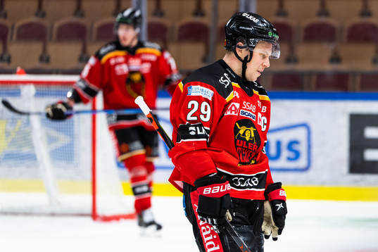 Luleås Erik Gustafsson deppar