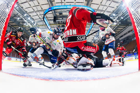Luleås Chris Desousa, Växjös Tim Erixon, Luleås Isac