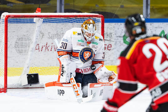 Växjös målvakt Viktor Fasth