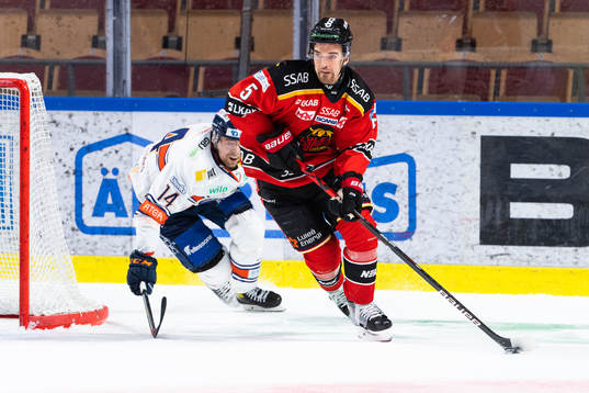Växjös Emil Pettersson och Luleås Eddie Larsson