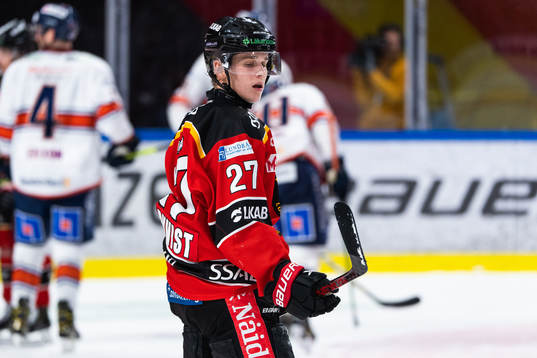 Luleås Nils Lundkvist deppar