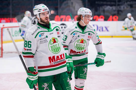 Rögles Eric Gelinas och Moritz Seider deppar