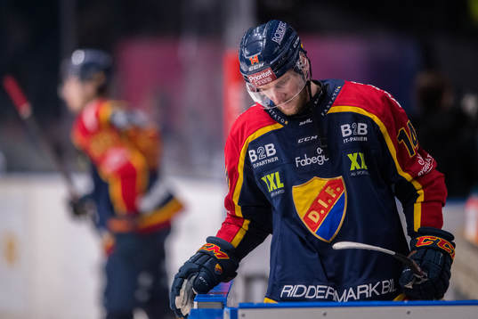 Djurgårdens Tom Wandell deppar
