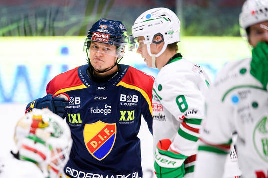 Djurgårdens Rhett Rakhshani jublar