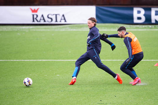 Carl Johansson och Kevin Yakob