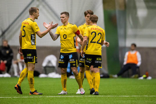 Elfsborgs Samuel Holmén, Gustav Henriksson och Kevin