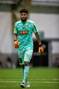 Häckens målvakt Jonathan Ursin Rasheed