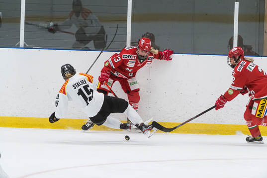 Modos Olivia Carlsson och Brynäs Lara Stalder