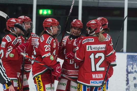 Modos Maja Grundström jublar