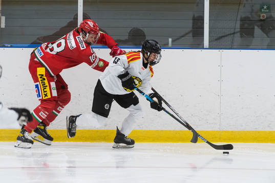 Brynäs Sara Cajanova och Modos Lore Baudrit