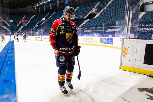 Djurgårdens Niclas Bergfors deppar