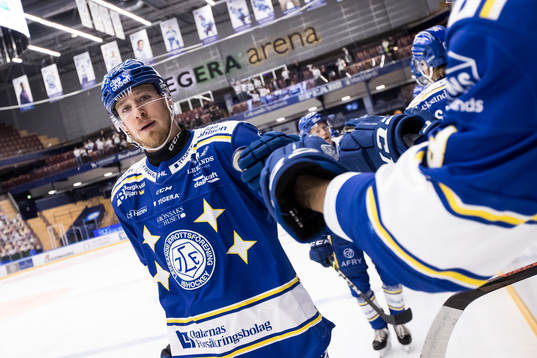 Leksands Carter Ashton jubel