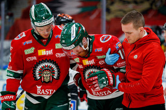 Frölundas Jens Olsson lämnar isen
