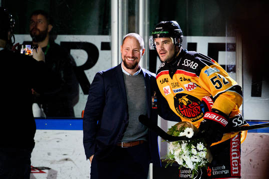 Luleås Karl Fabricius uppmärksammas för 1000 spelade