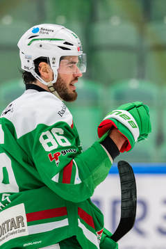 Rögles Eric Gelinas jublar