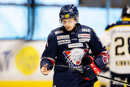Linköpings Markus Ljungh deppar