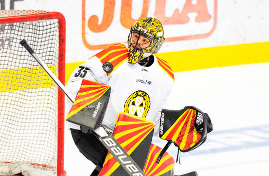 Brynäs målvakt Samuel Ersson