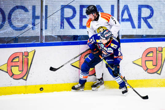 Brynäs Marcus Björk och Växjös Ludvig Nilsson