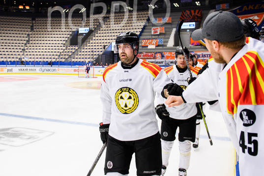 Brynäs Patrik Berglund jublar