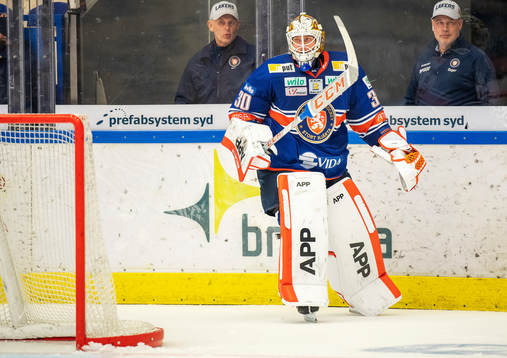 Växjös målvakt Viktor Fasth