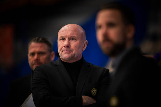 Brynäs tränare Peter Andersson deppar