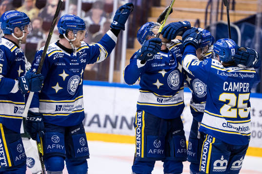 Leksands Alexander Lundqvist jublar