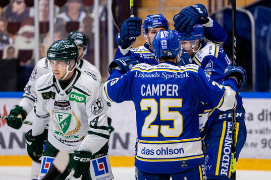 Färjestads Michael Lindqvist deppar samtidigt som Leksands
