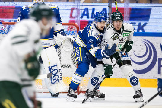 Leksands August Berg och Färjestads Michael Lindqvist